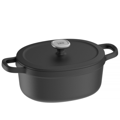 Garnek żeliwny z pokrywą BergHOFF Graphite 4.8 l