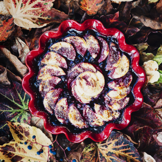  Emile Henry Ruffled ovenproof dish with ruffle, 27 cm, red - 4