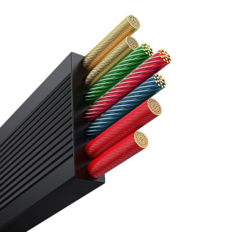 Kabel USB-C 3w1 Baseus Free2Draw USB-C/Lightning/Micro 100W, 1,1m (czarny) - 6