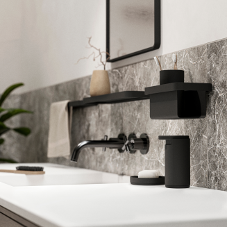  Zone Denmark Rim Black Soap Dispenser - 4