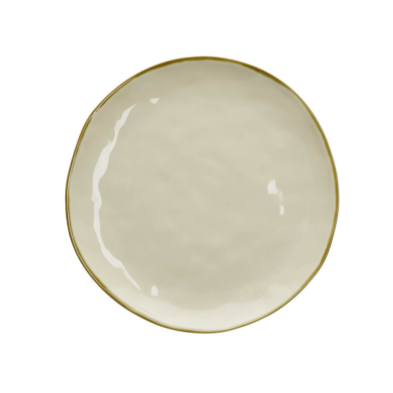  Rose&Tulipani | Set of 4 Concerto Avorio dinner plates - Ivory, 27 cm