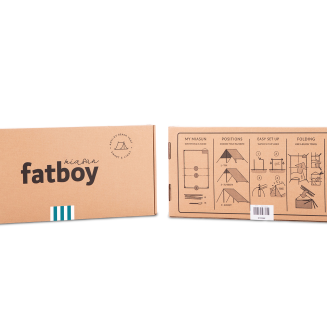  Fatboy Miasun Stripe Azur portable beach tent - 10