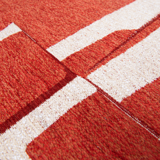  Louis de Poortere Craft Papercut rust rug - 8