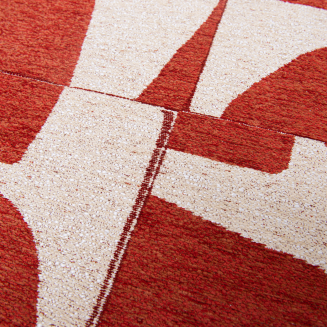  Louis de Poortere Craft Papercut rust rug - 2