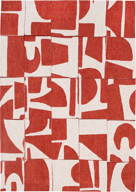  Louis de Poortere Craft Papercut rust rug