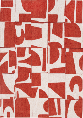  Louis de Poortere Craft Papercut rust rug