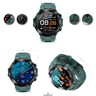 Smartwatch GIEWONT Pionier GPS GW460-2 - Sea Green - 4
