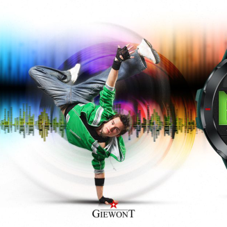 Smartwatch GIEWONT Pionier GPS GW460-2 - Sea Green - 8