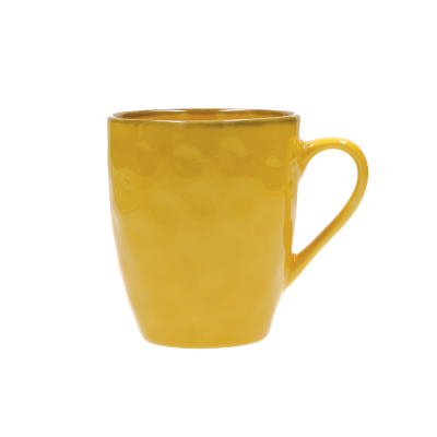  Rose&Tulipani | Set of 4 Concerto Ocra mugs with handle - Yellow, 430 ml