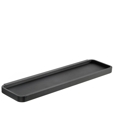 Zone Denmark Rim Black Bathroom Shelf 44cm