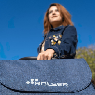 Wózek zakupowy Rolser Com Tweed 8 Black Tube Marino - 6