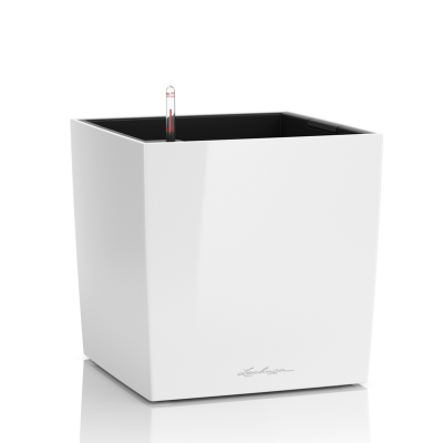 Lechuza Cube Premium 30 flowerpot | 40 | 50 white gloss