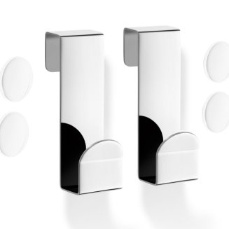 Set of 2 Zack Mitor gloss cabin towel racks - 2