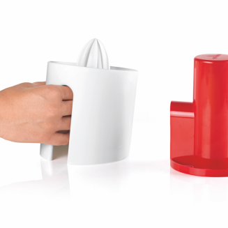 Guzzini Squeeze&Press citrus juicer, gray - 4