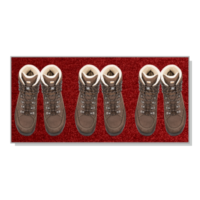  Keilbach Perfetto shoe pad 77x37 cm red