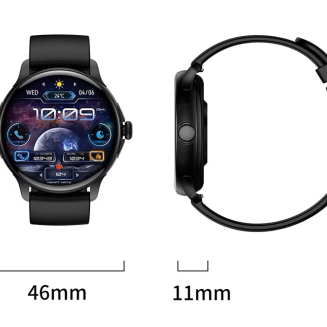 Smartwatch Damski Rubicon RNCF35 BLACK Bransoleta + Pasek - 15