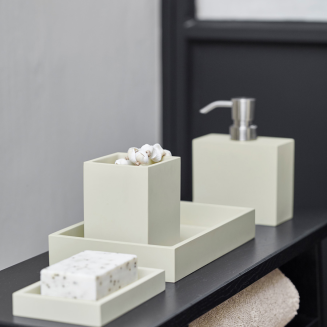  Aquanova Moon Linen bathroom tray - 4