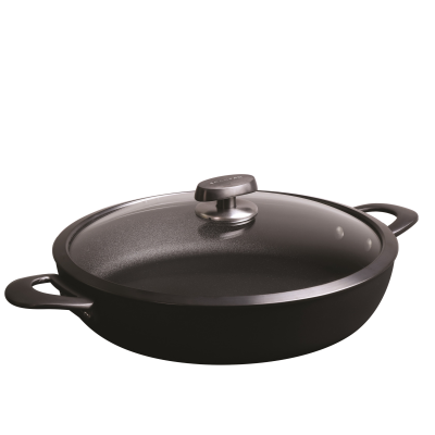 Patelnia szefa kuchni Scanpan Pro SB+ 32 cm z pokrywą