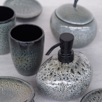  Aquanova Ugo Black olive toilet brush - 7