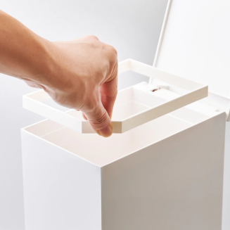  Yamazaki Tower bathroom basket white 4l - 5