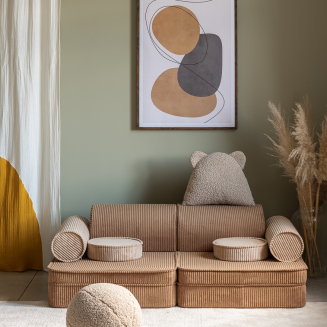  Wigiwama Settee Toffee Children's Sofa - 13