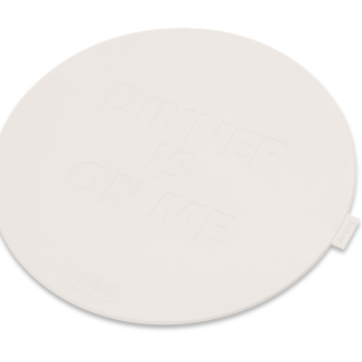 Zestaw 2 podkładek pod talerze Fatboy Place-we-met Light Grey - 2