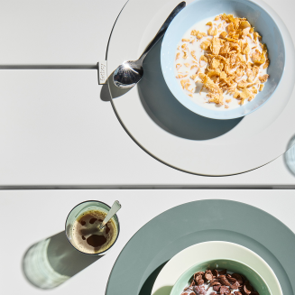 Zestaw 2 podkładek pod talerze Fatboy Place-we-met Light Grey - 4