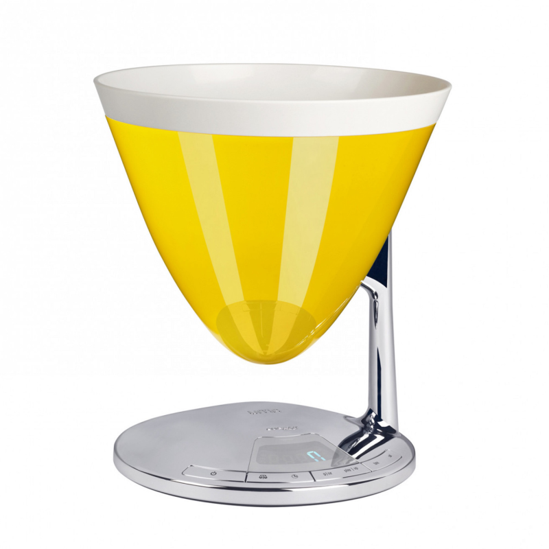 Elektroniczna waga z timerem Casa Bugatti Uma Yellow
