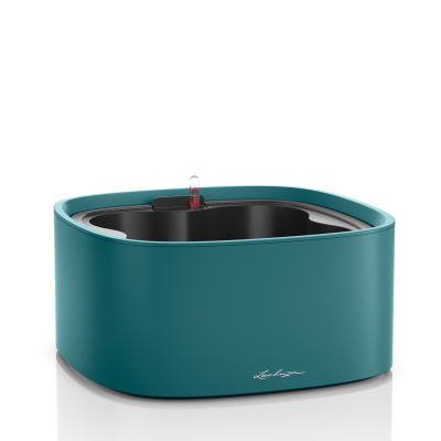  Lechuza Pila Color Petrol Blue plant bowl