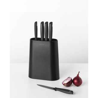  Set of 5 knives in a Brabantia Tasty+ Dark Gray block - 6