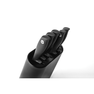  Set of 5 knives in a Brabantia Tasty+ Dark Gray block - 5