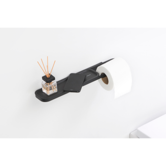 Brabantia | MindSet paper holder with shelf, gray - 4