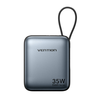 Powerbank Vention FHEH0 10000mAh 35W (Szary) - 4