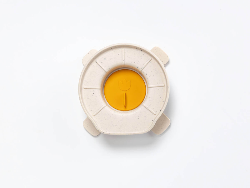 PLASTIA Pokrywa fermentacyjna 11 cm pomarańczowy