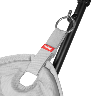  Fatboy Headdemock Light Gray hammock with black stand - 2