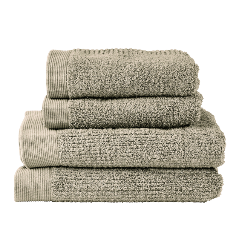  Set of 4 Zone Denmark Classic Eucalyptus Green Towels