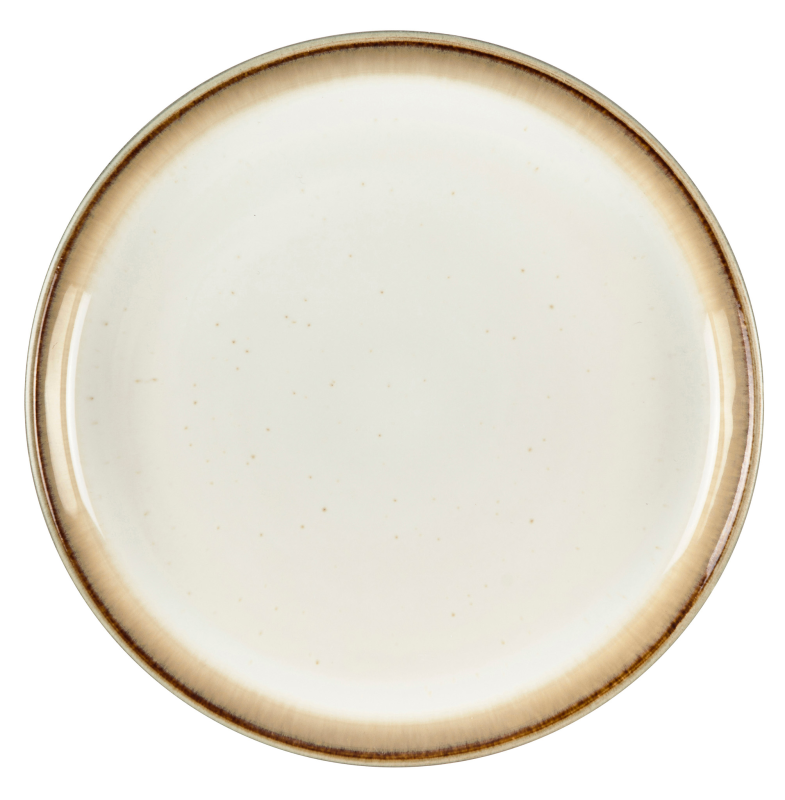 Gastro Bitz Gray Cream plate 17 cm