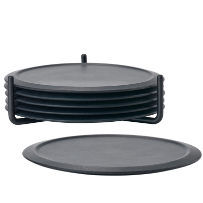 Zone Denmark Singles Black coasters