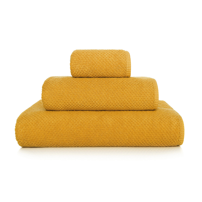 Graccioza Bee Waffle Camel towel