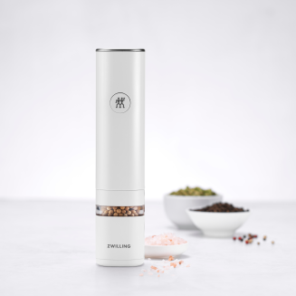 Zwilling Enfinigy electric salt or pepper grinder, white - 4