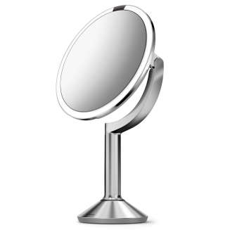  Simplehuman Trio 1x illuminated sensor mirror | 5x | 10x brushed steel - 2