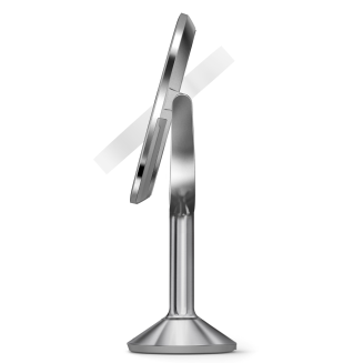  Simplehuman Trio 1x illuminated sensor mirror | 5x | 10x brushed steel - 4