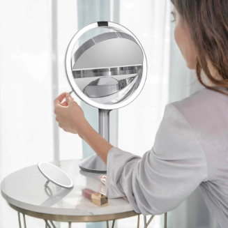  Simplehuman Trio 1x illuminated sensor mirror | 5x | 10x brushed steel - 6