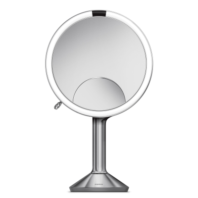  Simplehuman Trio 1x illuminated sensor mirror | 5x | 10x brushed steel