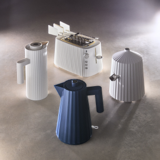 Czajnik elektryczny Alessi Plissé Blue 1l - 3