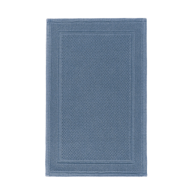  Graccioza Bee Waffle Cobalt bathroom rug 50x80 cm