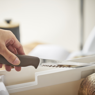  Yamazaki Tower white bread bag with knife pocket - 4
