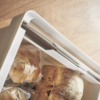  Yamazaki Tower white bread bag with knife pocket - 5
