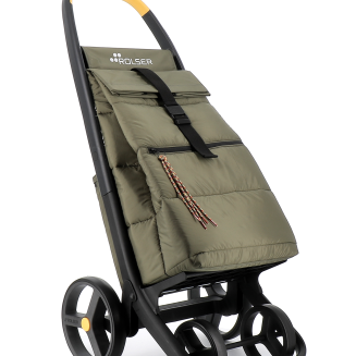Rolser Clec Thermo Polar 8 Plus Lemon Khaki Shopping Trolley - 6