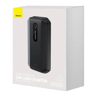 Powerbank / Rozrusznik Baseus Super Energy Car Jump Starter, 10000mAh, 1000A, USB (czarny) - 7